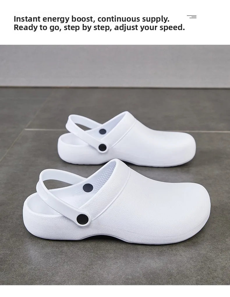 Professionelle chirurgische Schuhe Wasserdicht Ölbeständig Rutschfeste Krankenschwester-Schuhe Hotel-Spezial-Arbeitsschuhe Komfortables EVA-Material