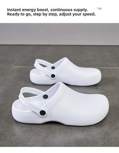 Professionelle chirurgische Schuhe Wasserdicht Ölbeständig Rutschfeste Krankenschwester-Schuhe Hotel-Spezial-Arbeitsschuhe Komfortables EVA-Material
