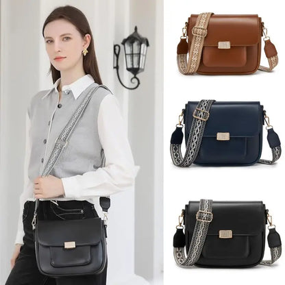 Miss Lulu DAMEN Umhängetasche Medium Schultertasche mit abnehmbarem Riemen für Frauen Mehrfarbig