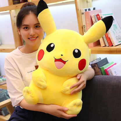 Pokemon Pikachu Plüschspielzeug Cartoon & niedliche Anime Kinder Spielzeug Stoffpuppe Valentinstagsgeschenk Heimdekoration