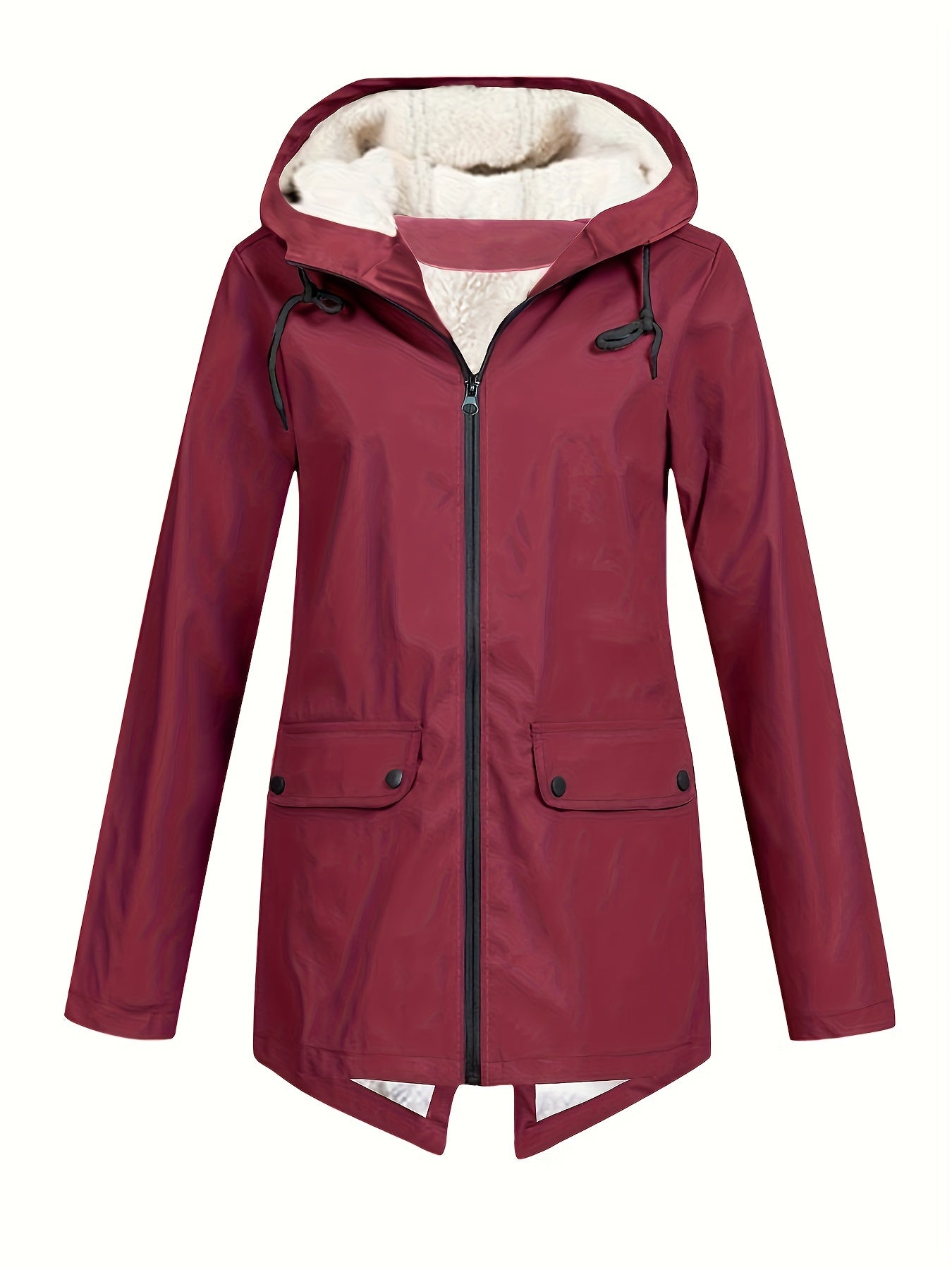 Damen Jacke , Herbst/Winter mit Kapuze, Grosse Größen