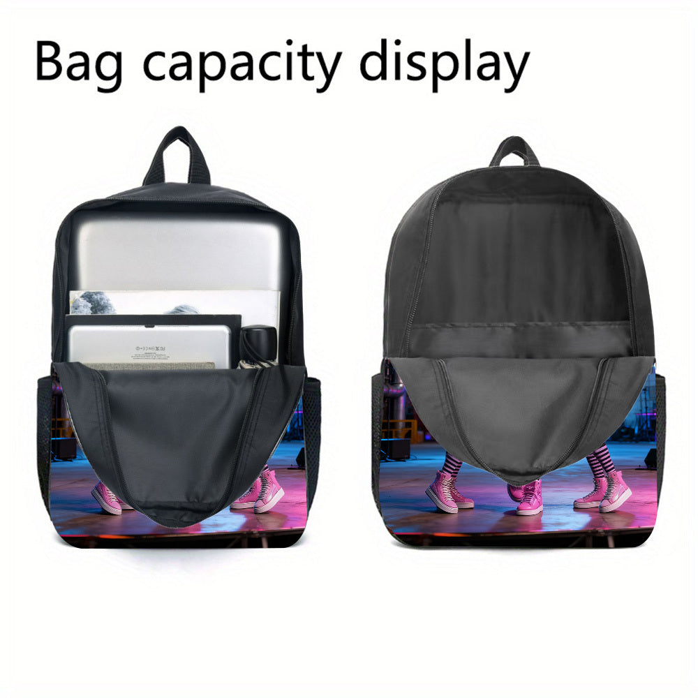 K-Pop Themen-Rucksack-Set mit Umhängetasche & Federmäppchen , koreanisches Popkultur-Design Sport, Reisen