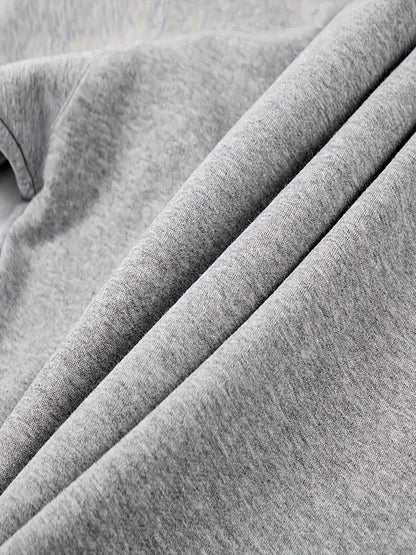 2-teiliges künstlerisches, elegantes Grafik-Slogan-gedrucktes Y2K-Stil neues Damen-Casual-Sport Set mit Rundhals-Pullover mit langen Ärmeln und Hose