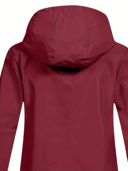 Damen Jacke , Herbst/Winter mit Kapuze, Grosse Größen
