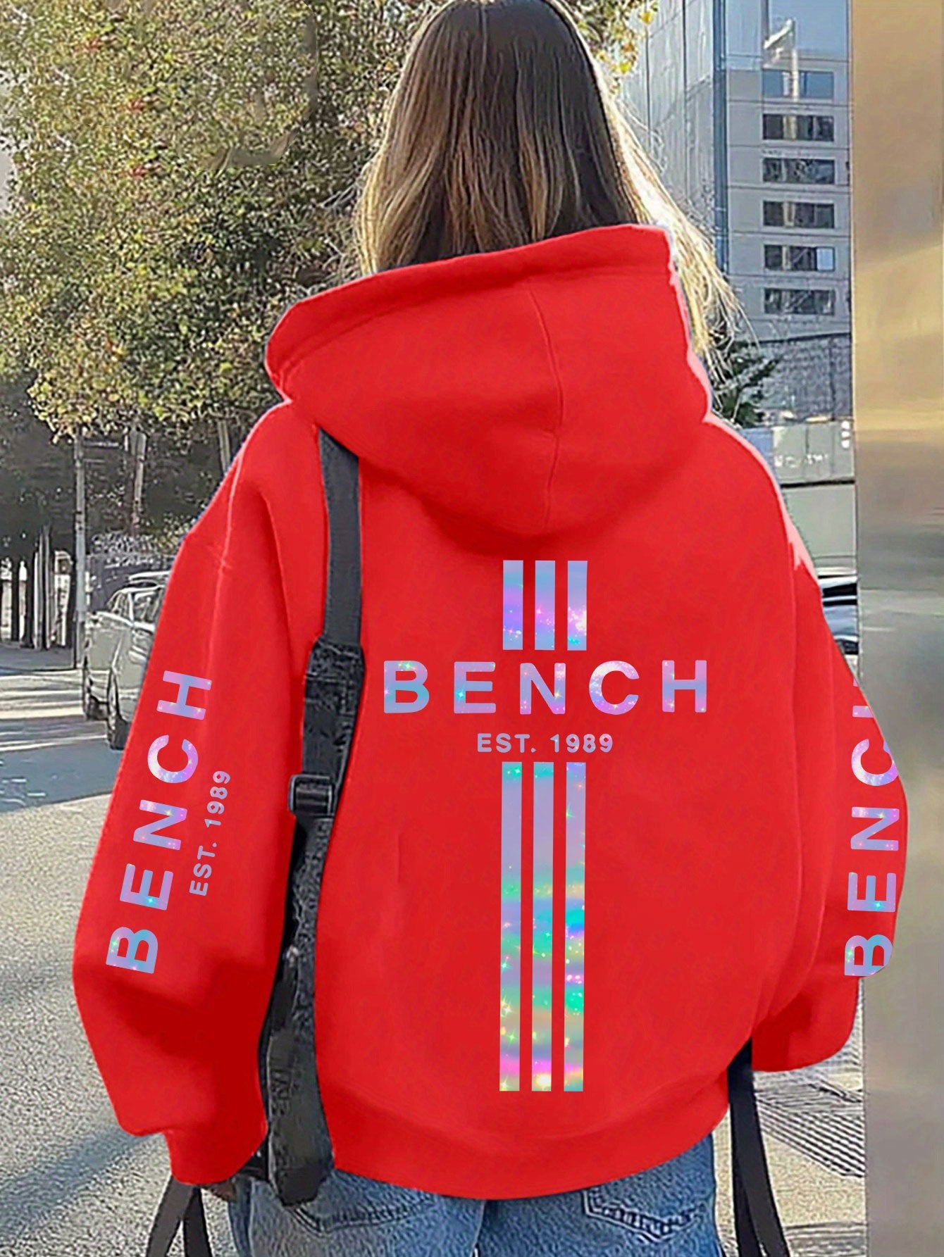 Plus-Size-Hoodie für Damen  lässige Langarmjacke für Herbst/Winter, maschinenwaschbar