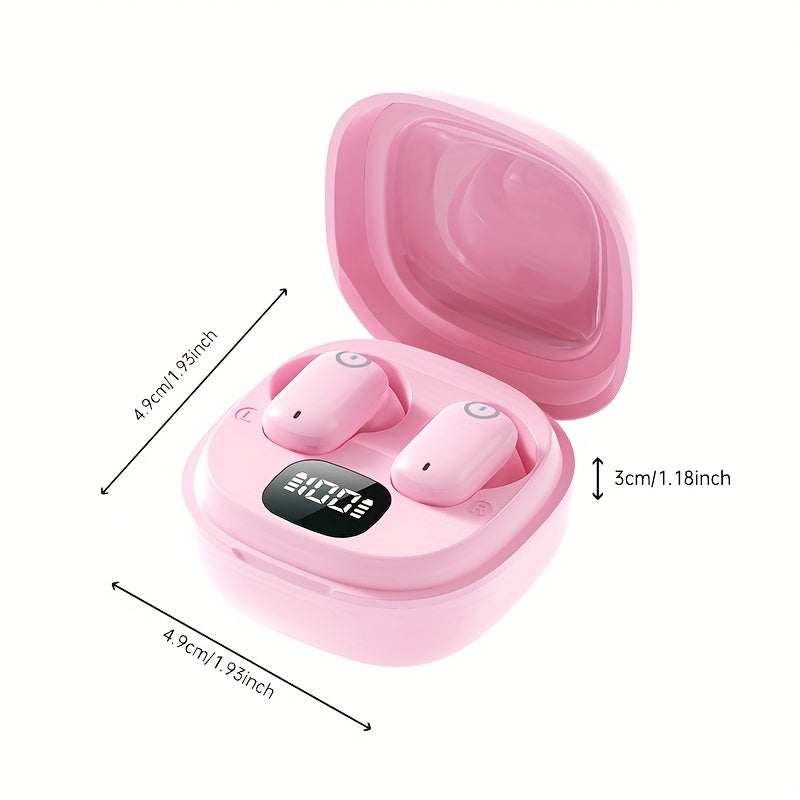 [Acer Offiziell Original] TWS Kabellose Ohrhörer mit Tiefbass-Stereo + Geräuschunterdrückung bei Anrufen, Ultra lange Akkulaufzeit, In-Ear-Design für Sport und Laufen, Mini und kompakt, HIFI-Sound, leichtes Touch-Bedienung