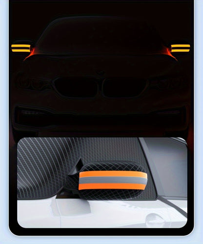 Magnetische Schneedecke für Auto-Scheiben, Oxford-Gewebe, verstärkt, Frostschutz-Sonnenschutz, Schutz vor Hitze und Schnee