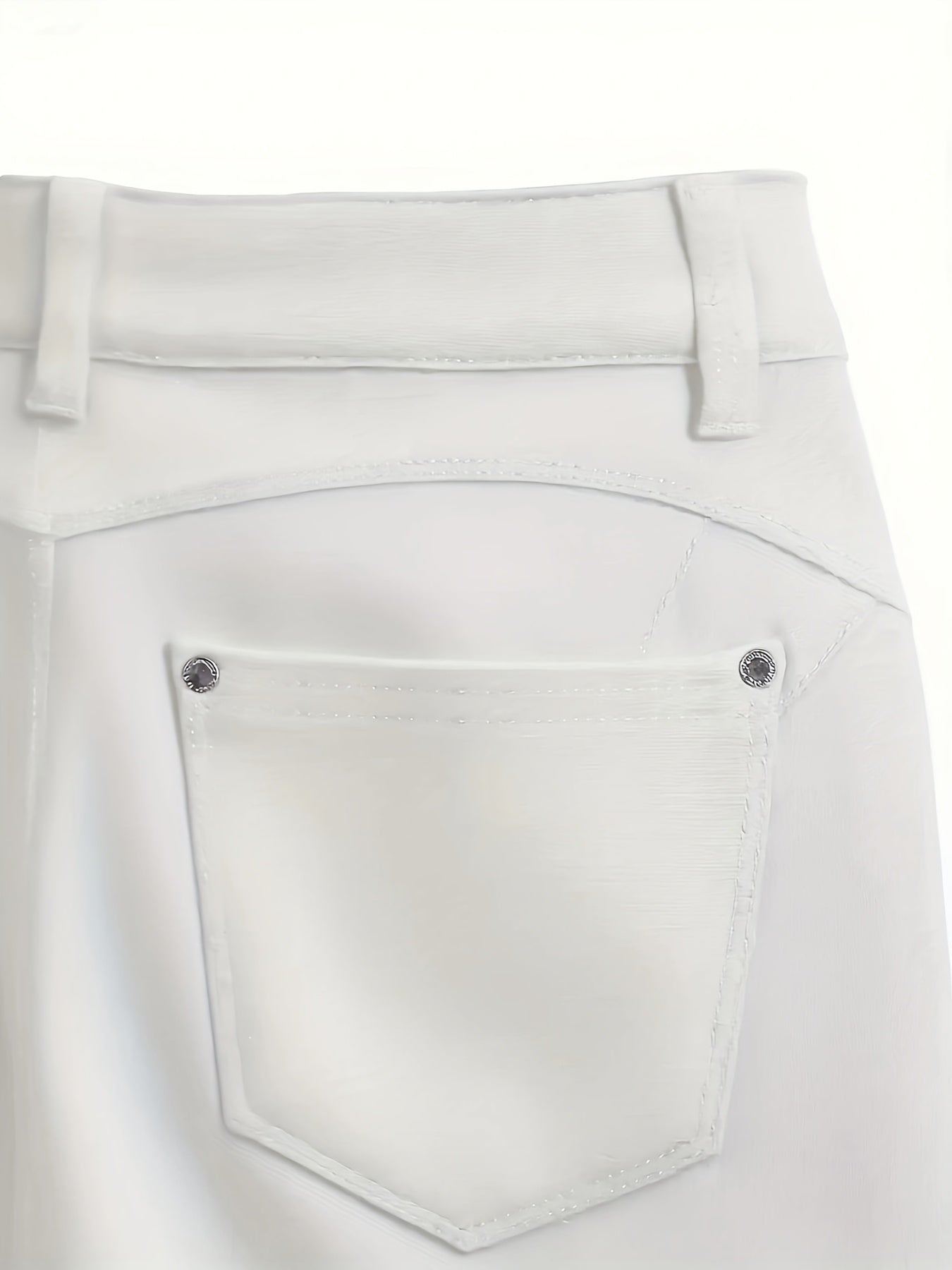 Weiße Damen-Jeans in Übergröße