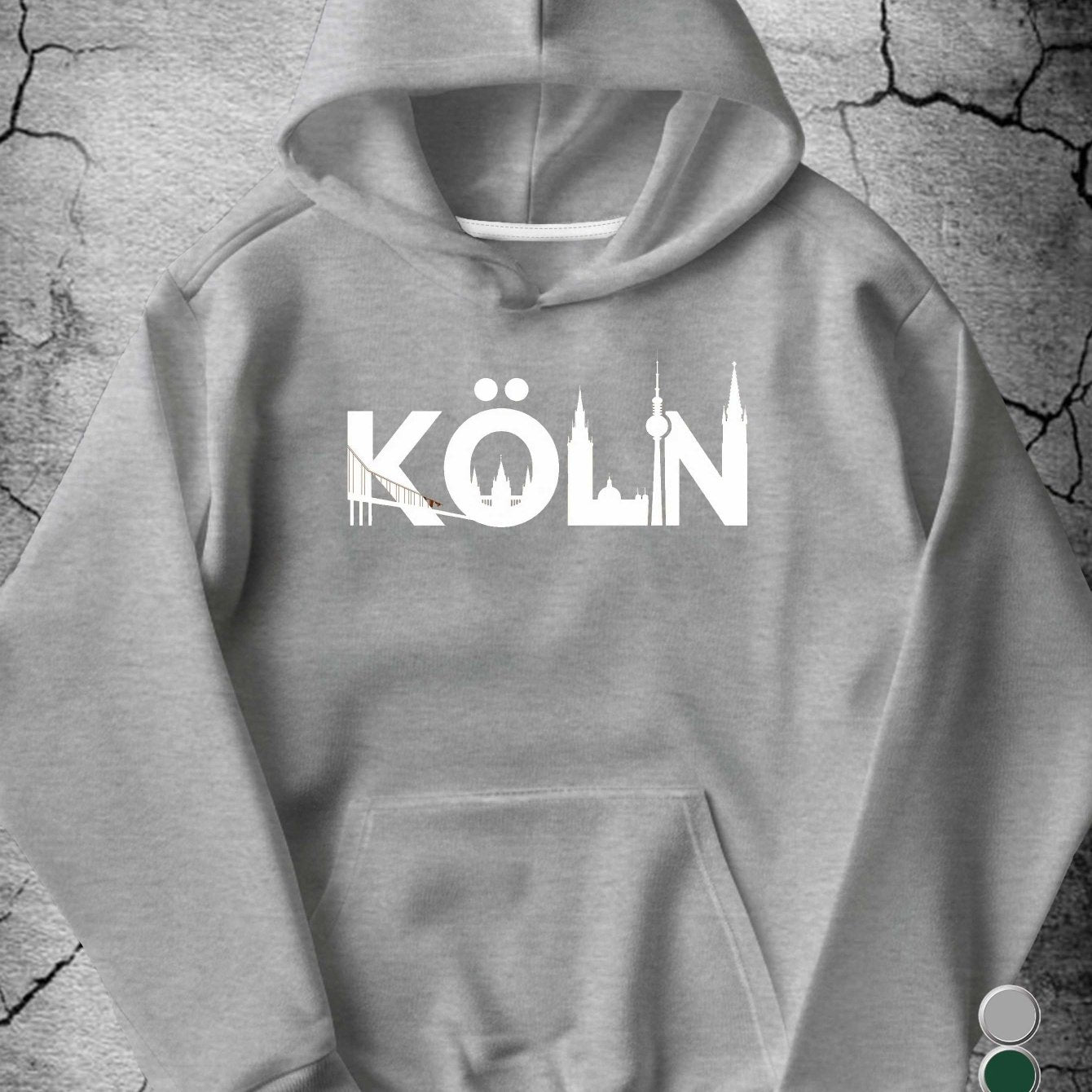 Köln Herren Kapuzenpullover