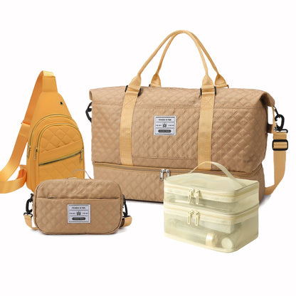 Ein Set aus 4 tragbaren Fitness-Taschen , praktisch und stilvoll