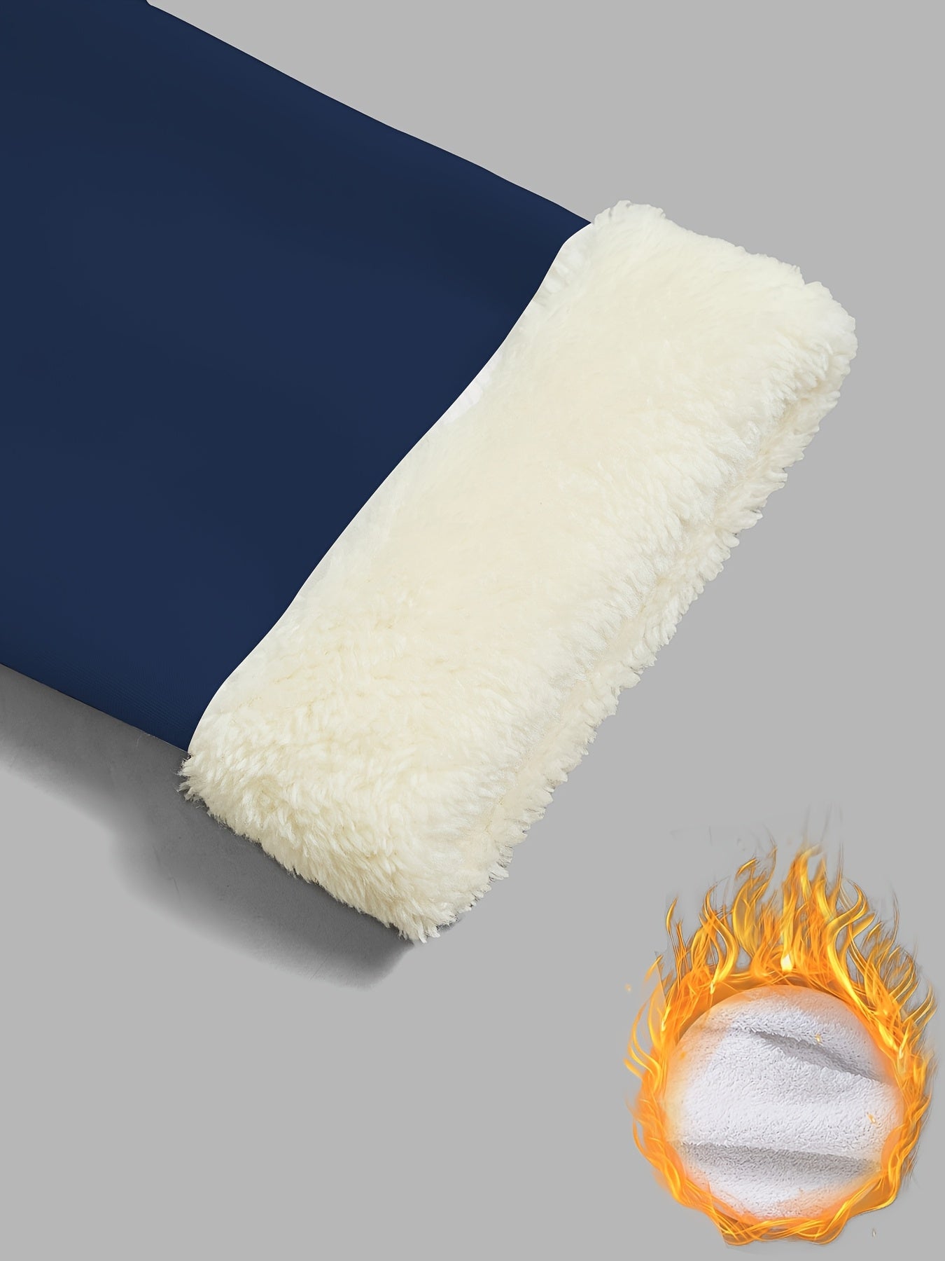 Damen Thermo-Leggings mit dickem Fleece-Futter und hohem Bund – Winterwärme, dehnbarer Skinny-Fit, einfarbig, lange Länge, perfekt für Freizeit- oder Outdoor-Aktivitäten