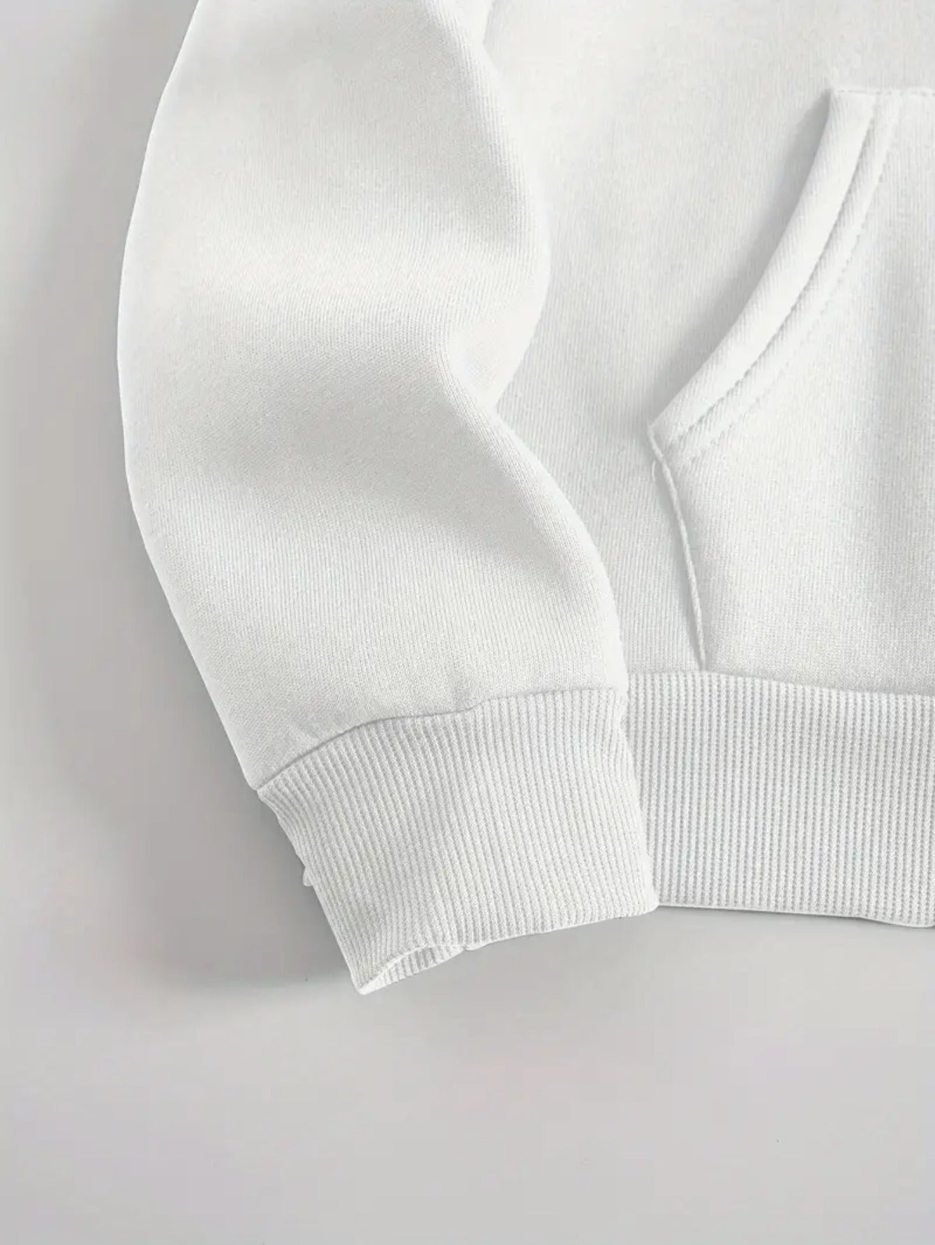Große Größen, weiches, lässiges Langarmshirt mit Tasche, bequemes Damen-Casual-Outfit in großen Größen