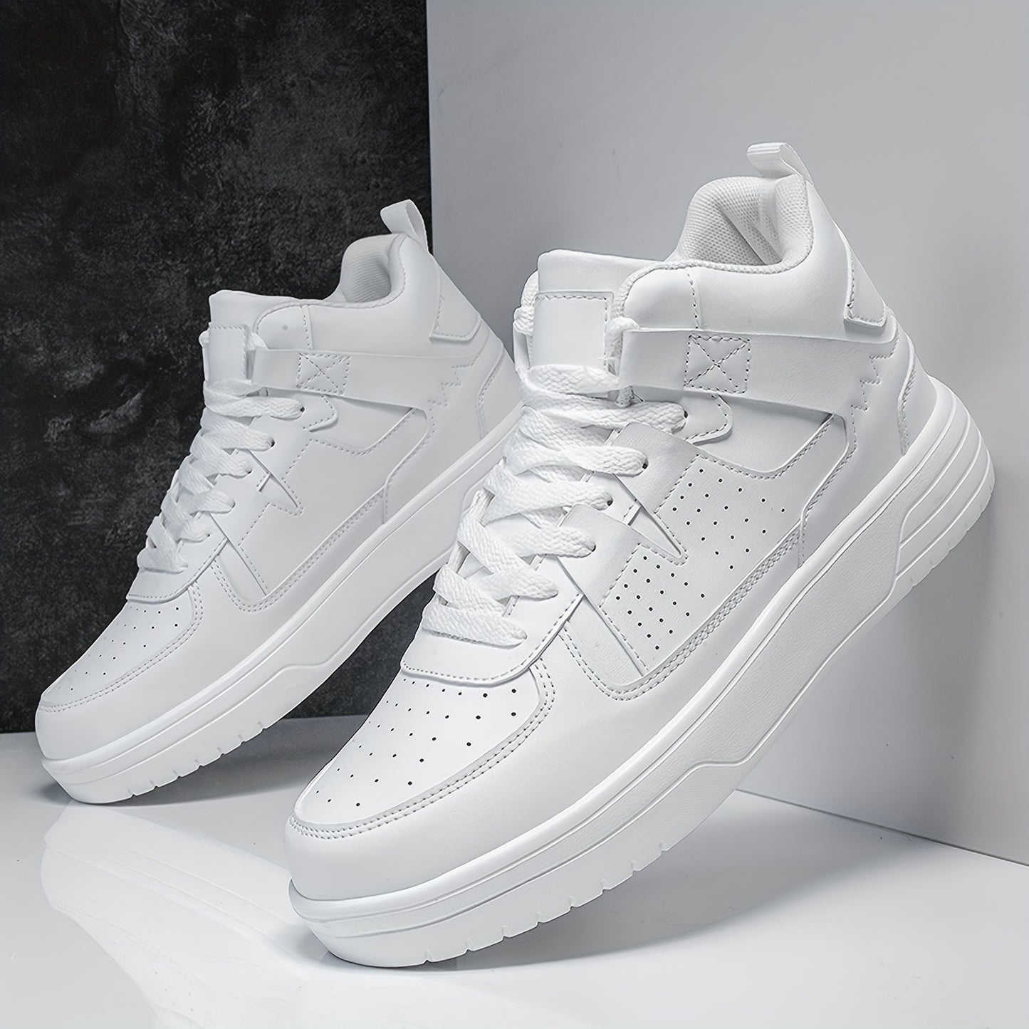 Herren High-Top Schnürsneaker - Robuste, leichte, stylische Freizeitsneaker